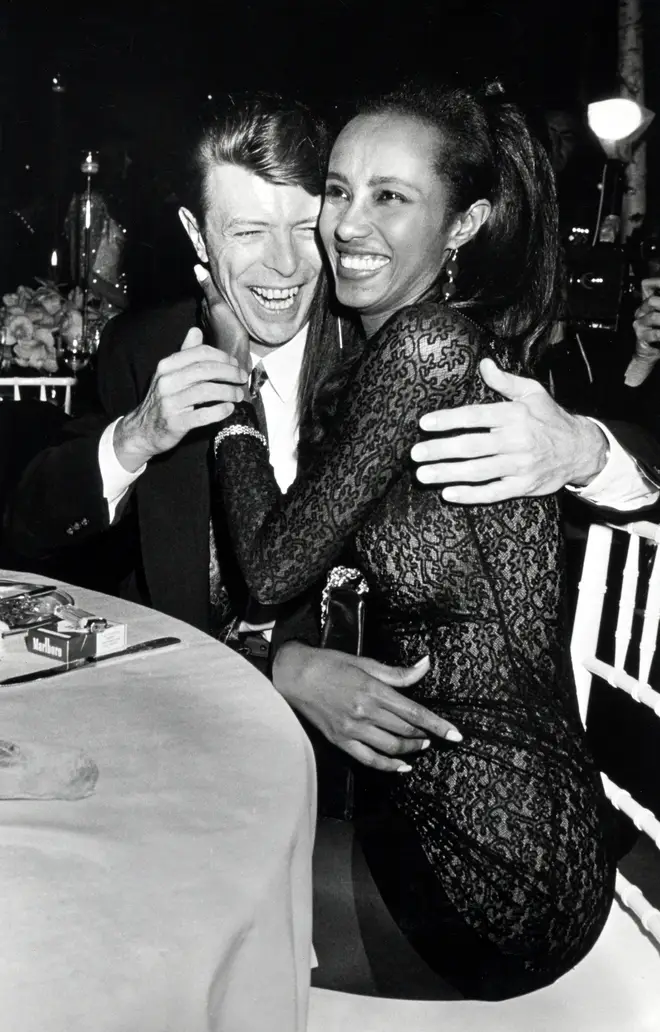 David Bowie and Iman