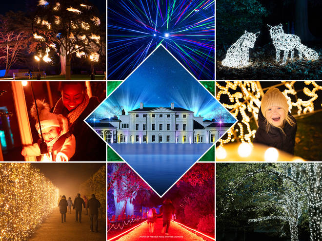 See glorious Kenwood lit up for Christmas