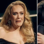 Adele crying during her ITV special