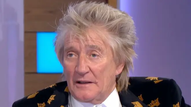 Rod Stewart on ITV's Loose Women