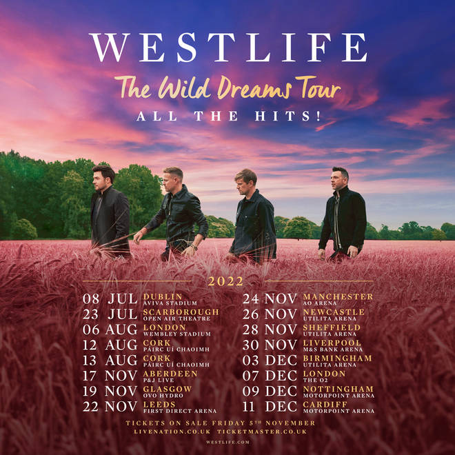 The Wild Dreams tour is one of Westlife's biggest to date.