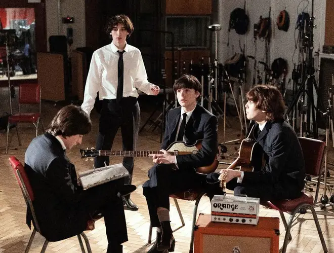 One of the recent press releases offering a snapshot of the young Beatles.