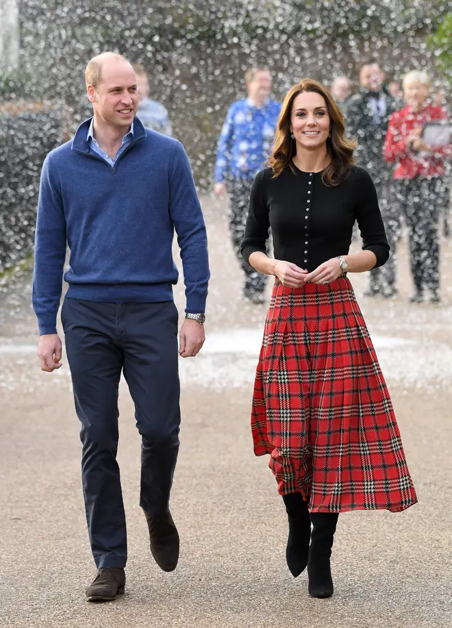 Kate and William