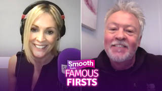 Paul Young appears on Smooth's Famous Firsts podcast with Jenni Falconer