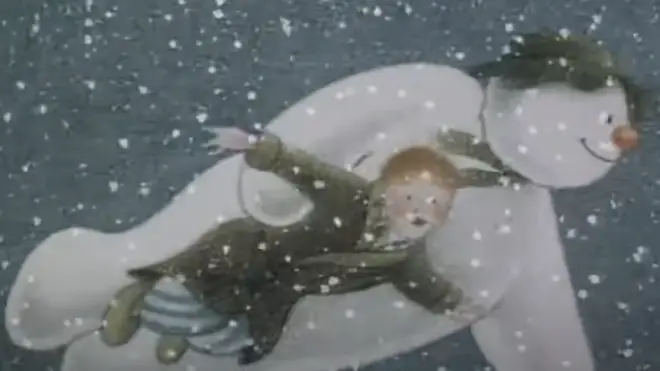 The Snowman's classic scene