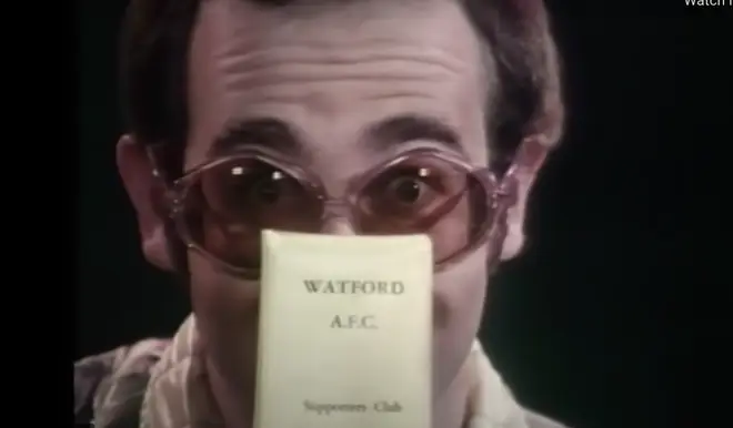 Elton John's love for Watford FC has never been in question.