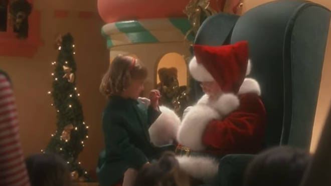 Sami met Santa in Miracle on 34th Street