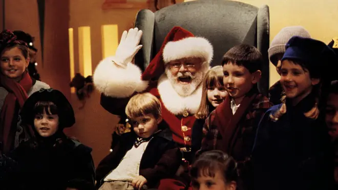 Richard Attenborough starred as Santa in Miracle on 34th Street