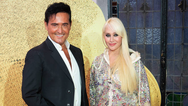 Carlos Marin with ex-wife Geraldine in October 2021