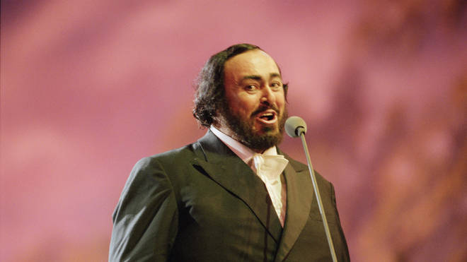 Luciano Pavarotti in 1996