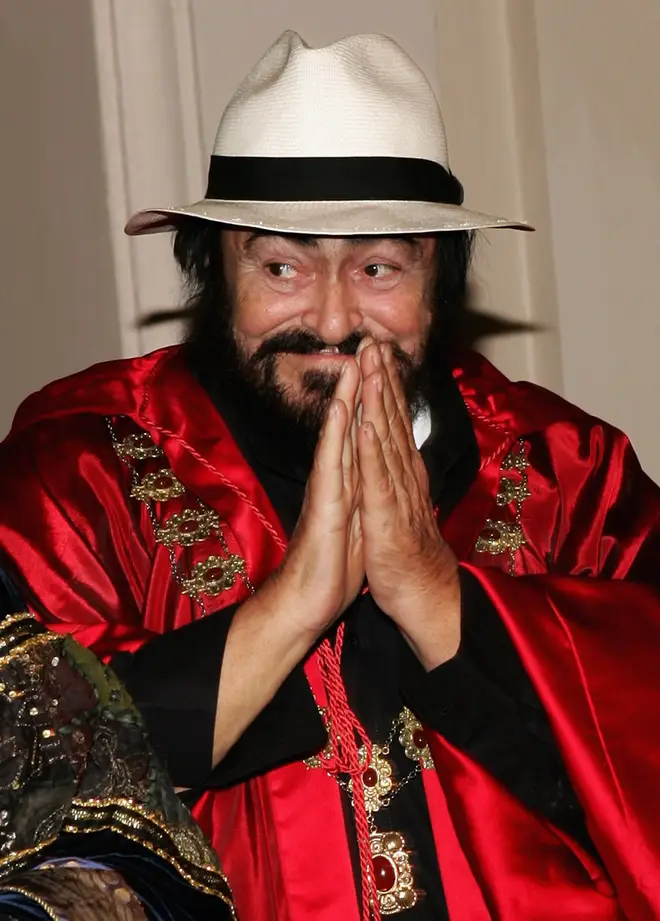 Luciano Pavarotti in 2006