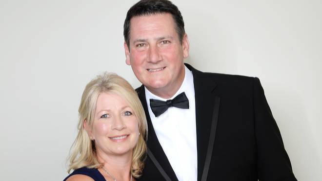 Tony Hadley with wife Alison in 2015