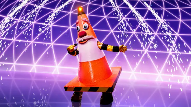 Traffic Cone on The Masked Singer