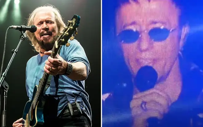 Barry Gibb would still have the chance to sing with his late brother Robin whilst on the Mythology Tour.