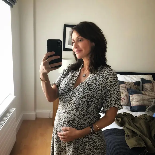 Imbruglia welcomed her first child at the age of 44.