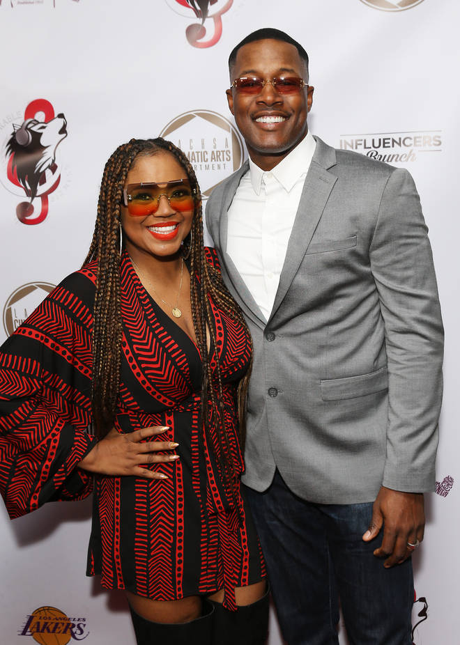 Shanice and husband Flex in 2020