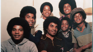 Joseph Jackson with his sons in 1971