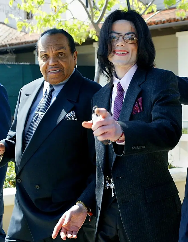 Michael Jackson with Joe in 2005