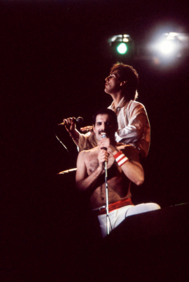Freddie Mercury and Tony Hadley