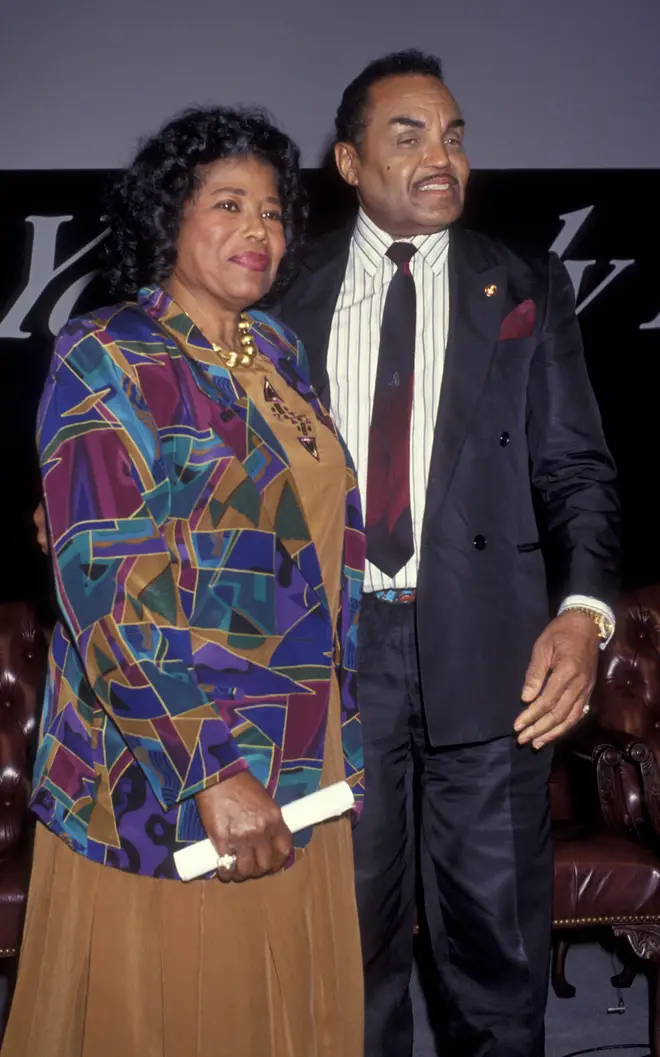 Katherine and Joe Jackson in 1993