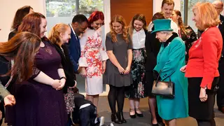 Nathan Grant couldn't stand the pressure of meeting The Queen