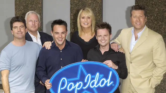 The Pop Idol judges and hosts Ant & Dec