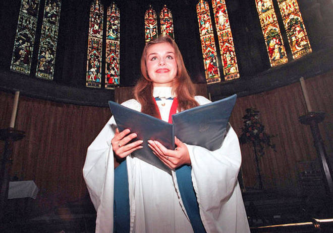 Katherine Jenkins was a member of a choir from a young age.