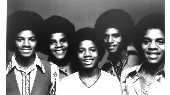 (L-R) Michael Jackson, Tito Jackson, Randy Jackson, Marlon Jackson, Jackie Jackson.