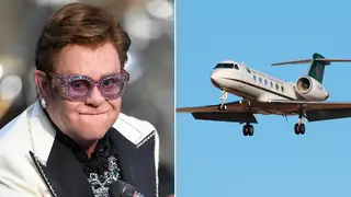 Elton John forced to make emergency landing after private jet failure at 10,000ft