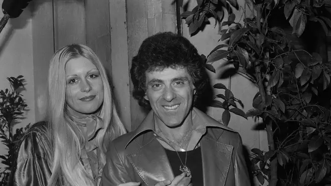 Frankie Valli and second wife MaryAnn Hannigan in 1976