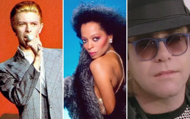 David Bowie, Diana Ross, and Elton John have all had 'secret' guests perform on their hit singles. Do you know who?