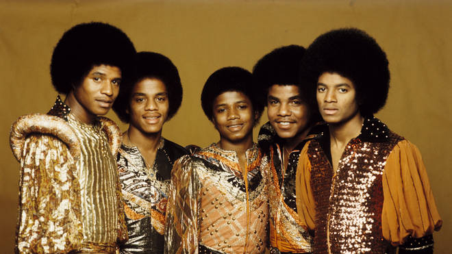 The Jacksons ((L-R) Jackie Jackson, Marlon Jackson, Randy Jackson, Tito Jackson and Michael Jackson)