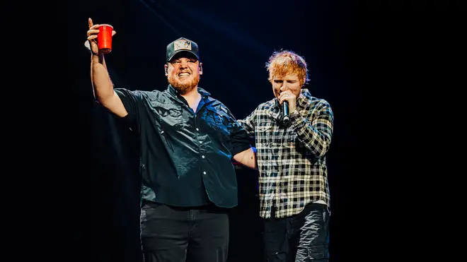 Ed Sheeran and Luke Combs