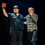Ed Sheeran and Luke Combs