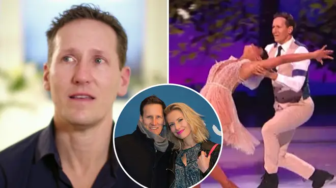 Brendan Cole speaks about his wife and father on Dancing on Ice