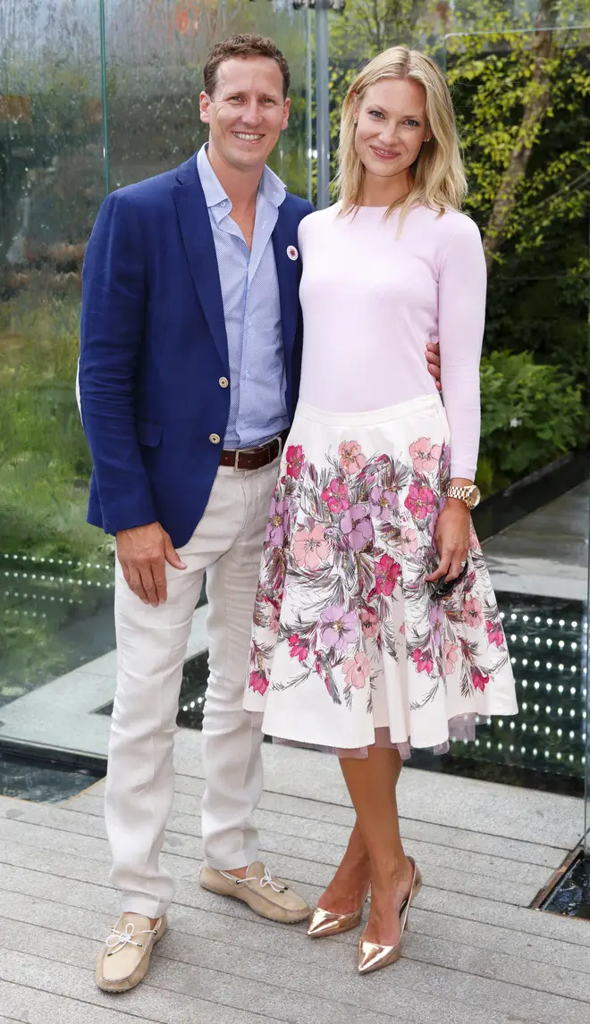 Brendan Cole and wife Zoe Hobbs in 2014