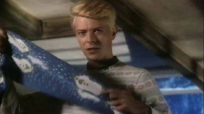 David Bowie in The Snowman