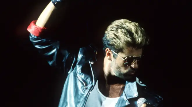 George Michael on the Faith tour