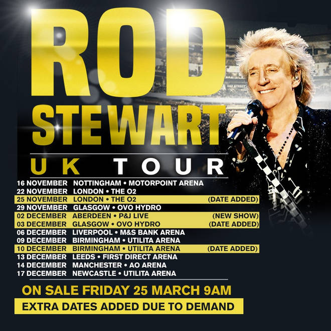 Rod Stewart - UK Tour 2022