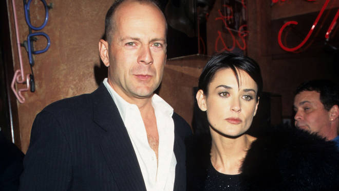 Bruce and Demi in 1997