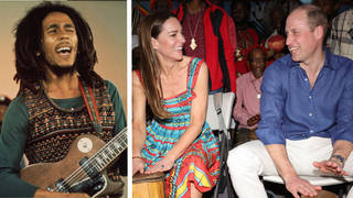 Bob Marley, William and Kate
