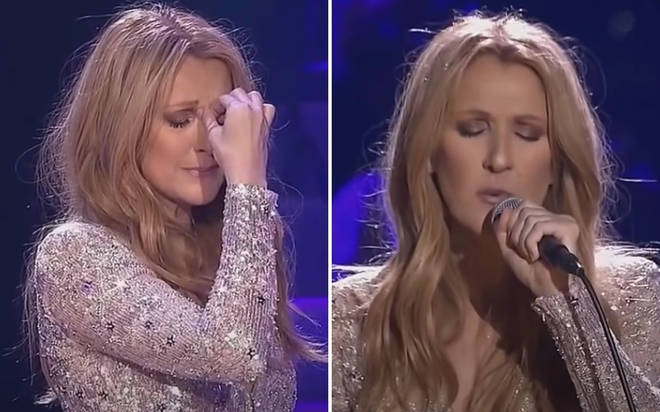 Céline Dion was in immense pain as she stepped back on stage after the loss of her husband.