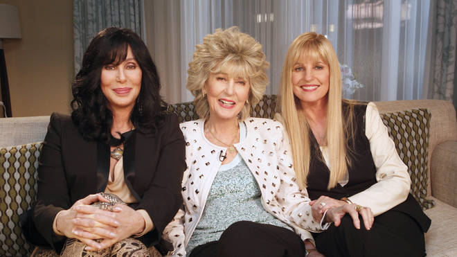 Cher and her sister Georganne with mother Georgia