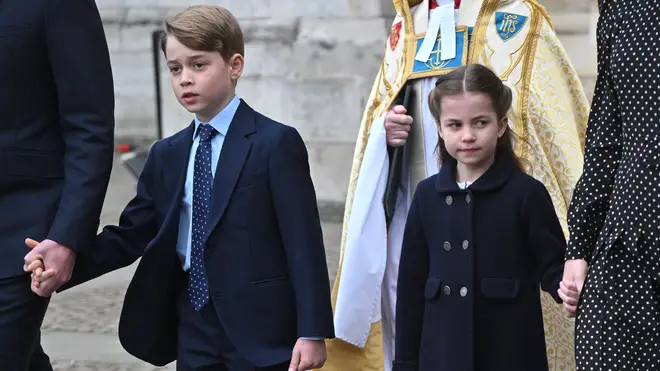 Prince George and Princess Charlotte