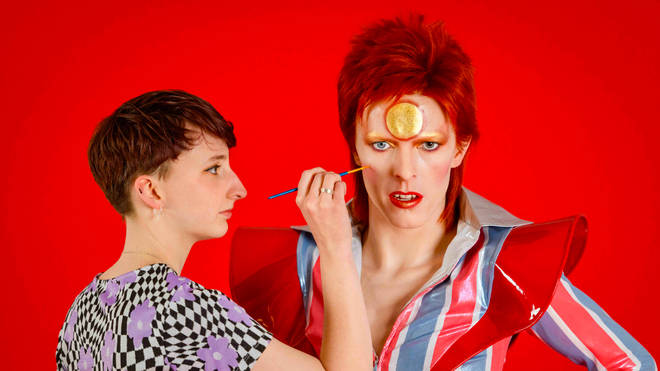 David Bowie as a waxwork