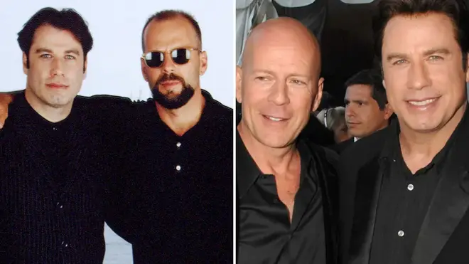 John Travolta and Bruce Willis starred in Pulp Fiction and Look Who's Talking together.