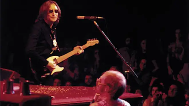 Their duet of 'Whatever Gets You Thru The Night' was Lennon's final ever live performance.