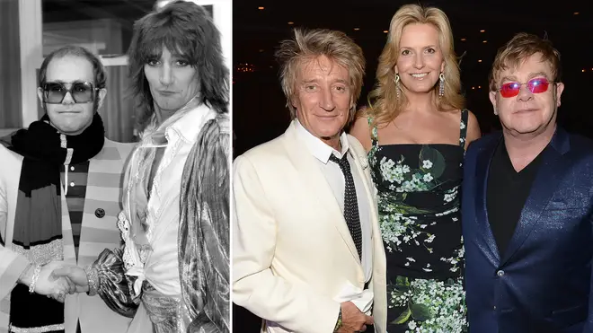 Rod Stewart and Elton John have known each other for years