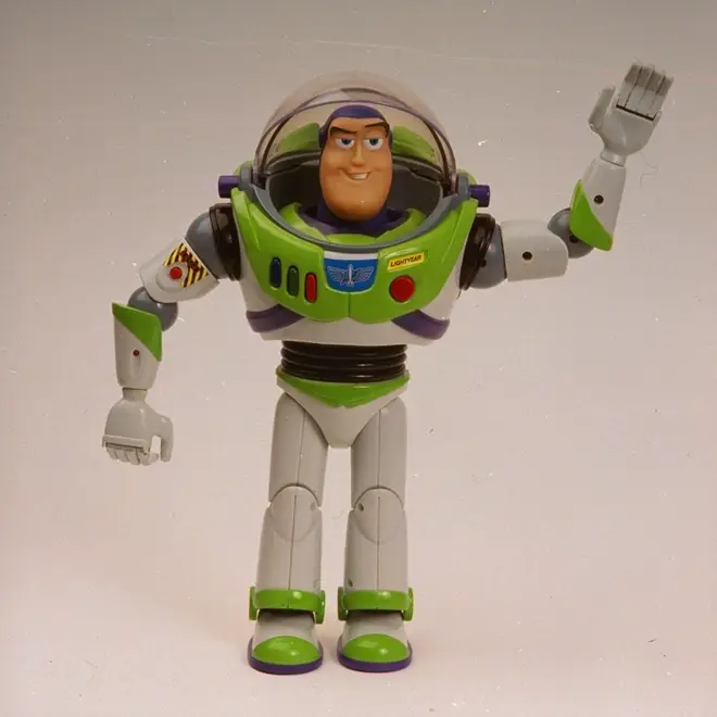 Buzz Lightyear action figure from 1995