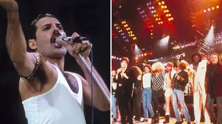 The Freddie Mercury Tribute Concert was watched by an estimated half a billion people worldwide. (Photo by Neil Leifer/Sports Illustrated/Getty Images)